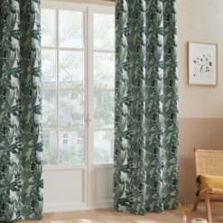 RIDEAU JACQUARD BEJUCO CEDRE 140X260CM
