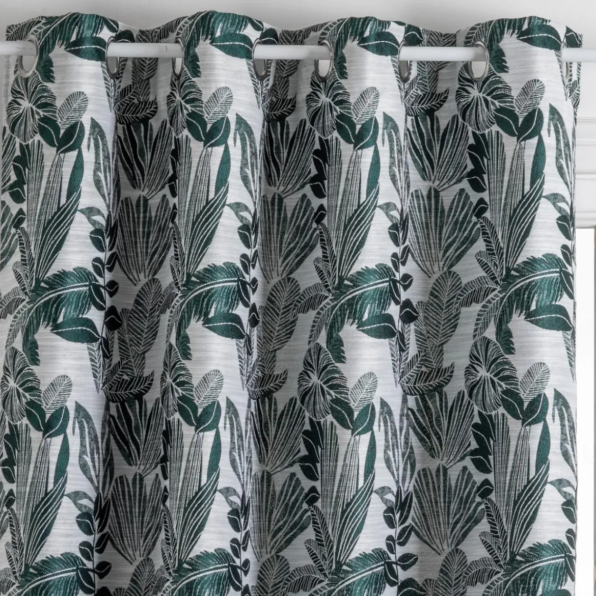 RIDEAU JACQUARD BEJUCO CEDRE 140X260CM