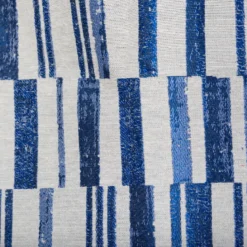 RIDEAU JACQUARD LEYNA INDIGO 140X260CM