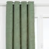 RIDEAU JACQUARD WILLOW CELADON 135X260CM