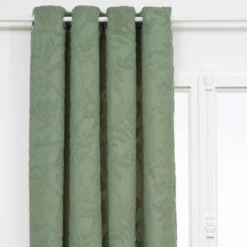 RIDEAU JACQUARD WILLOW CELADON 135X260CM