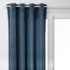 RIDEAU LILOU BLEU EGEEN 140X260CM