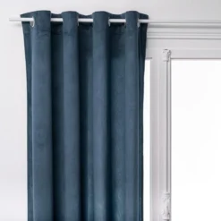 RIDEAU LILOU BLEU EGEEN 140X260CM