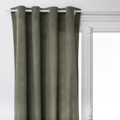 RIDEAU LILOU KAKI 140X260CM