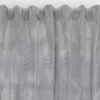 RIDEAU MISTY GRIS 135X280CM GALON FRONCEUR