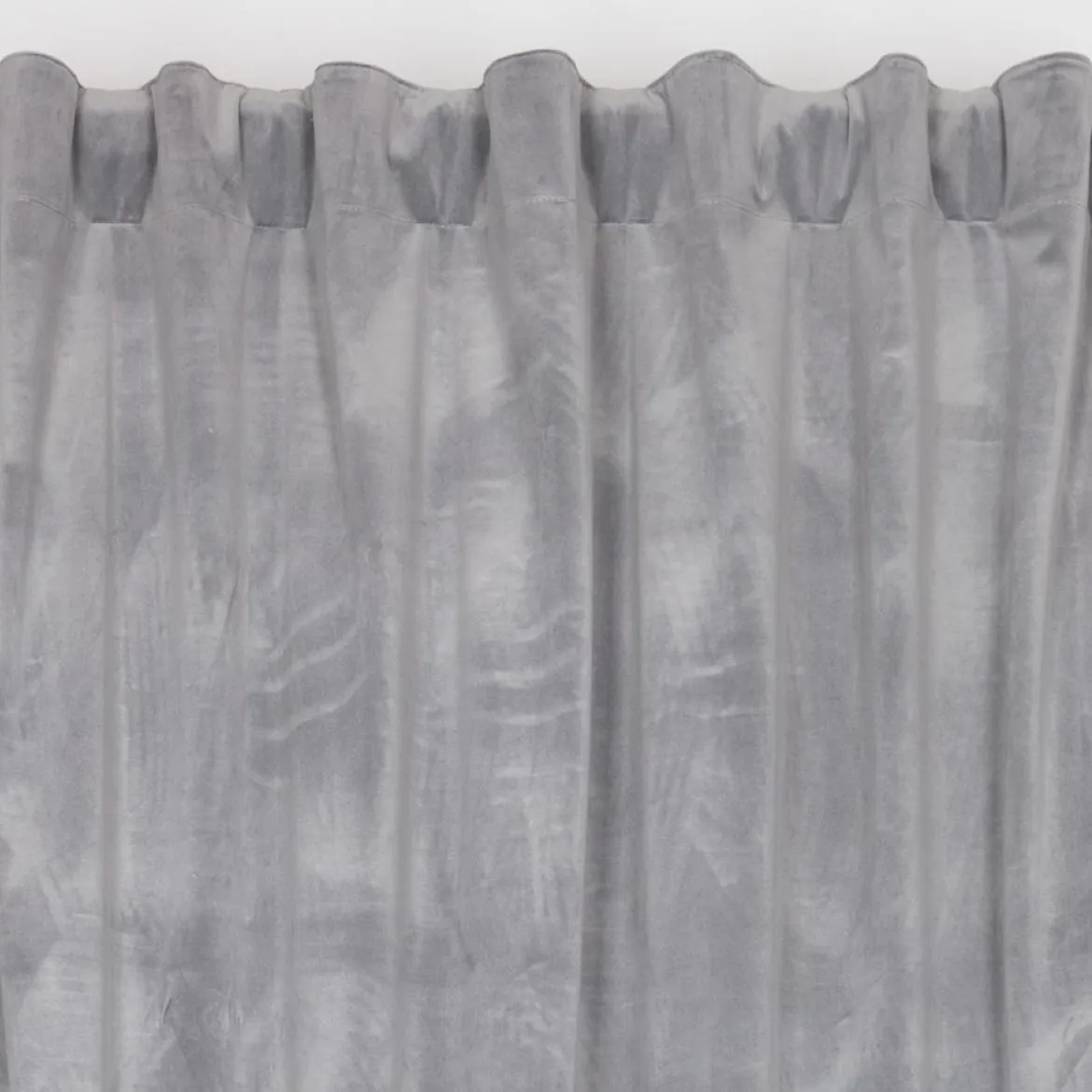 RIDEAU MISTY GRIS 135X280CM GALON FRONCEUR