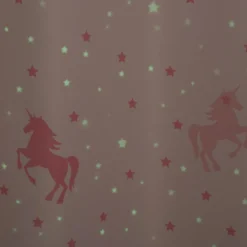 RIDEAU OCCULTANT GLOW LICORNE 140X250CM