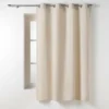 RIDEAU OEILLETS 135X180CM COTON TWILY LIN