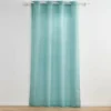 RIDEAU OEILLETS 140X260CM FILS METALLISES ZELINE SAUGE