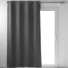RIDEAU OEILLETS 135X260CM OCCULTANT OCCULTISS ANTHRACITE
