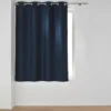 RIDEAU OEILLETS 140X180CM OCCULTANT CREPUSCULE BLEU