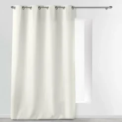 RIDEAU OEILLETS 140X280CM UNI ESSENTIEL NATUREL