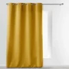 RIDEAU OEILLETS 140X280CM UNI ESSENTIEL MIEL