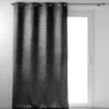 RIDEAU OEILLETS 135X240CM VELOURS ANTHEA ANTHRACITE