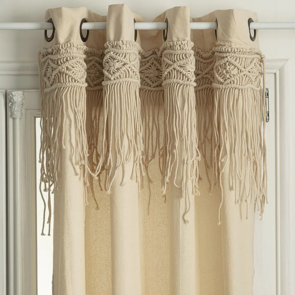 RIDEAU RITUALITY EN MACRAME 140X260CM
