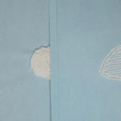 RIDEAU TUFTE NUAGE 140X260CM