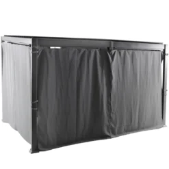 RIDEAUX ARDOISE AVILA RAIL 4X3M
