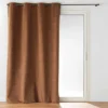 RIDEAU 140X260CM 100 OCCULTANT OLYMPE CAMEL