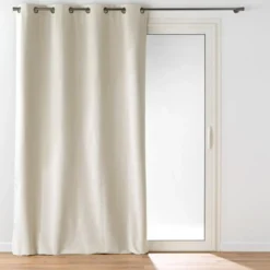 RIDEAU 140X260CM 100 OCCULTANT OLYMPE NATUREL