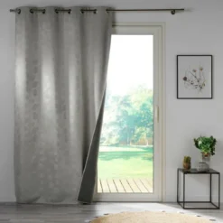 RIDEAU 140 X 260 CM 100 OCCULT LUNELLA GRIS
