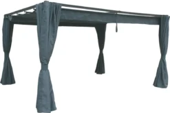 RIDEAUX PALMEIRA 3X4M ARDOISE