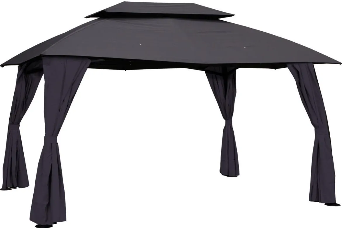 RIDEAUX TONNELLE MALDIVES 4X3M ARDOISE