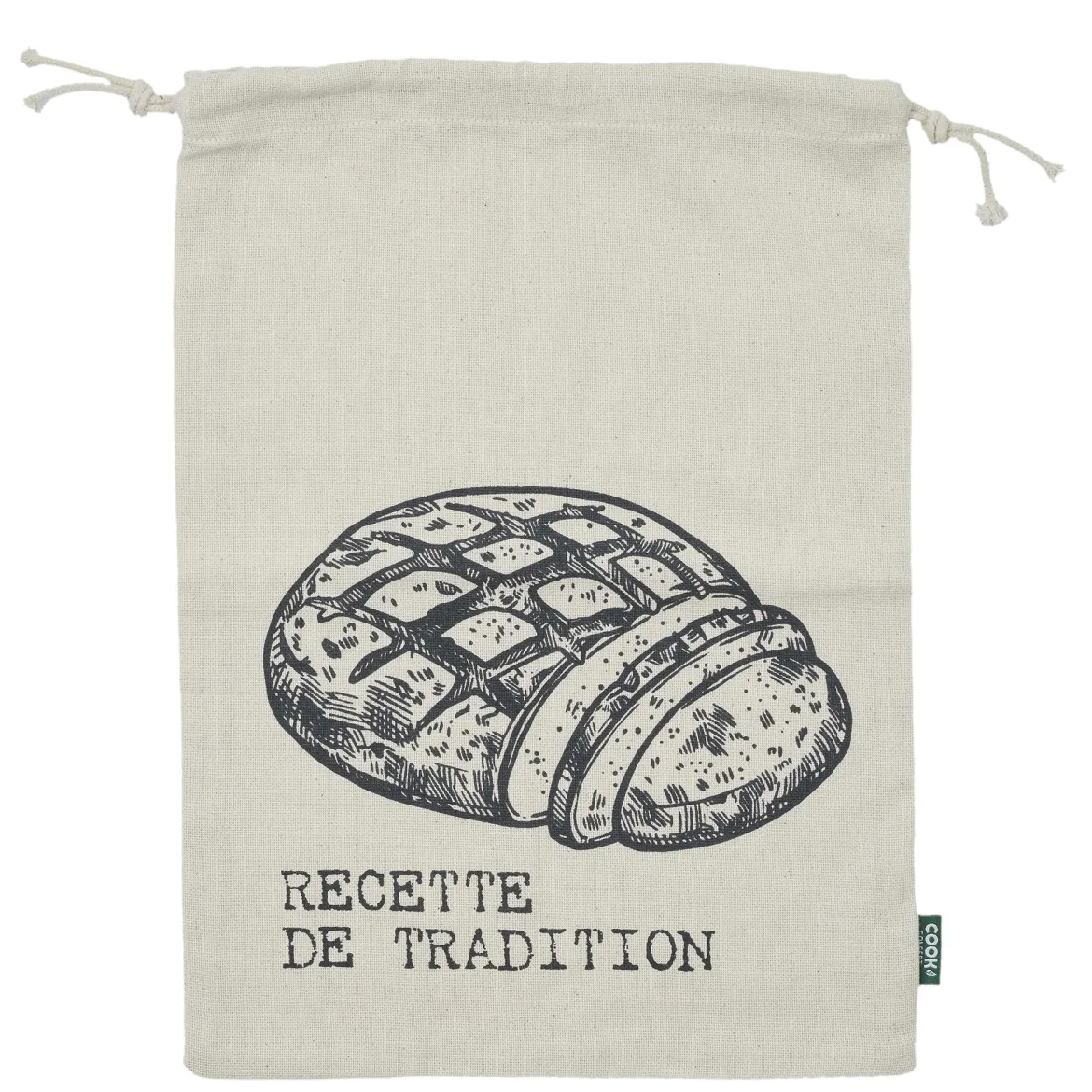 SAC A PAIN TRANCHE EN TOILE 26X36CM