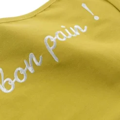 SAC A PAIN 28X70 CM COTON CUISTOT JAUNE