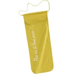 SAC A PAIN 28X70 CM COTON CUISTOT JAUNE