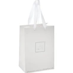 SAC BOUGIE 14X9X20CM BLANC