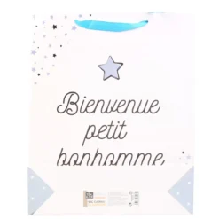 SAC CADEAU NAISSANCE 27X8X32CM PUERICULTURE