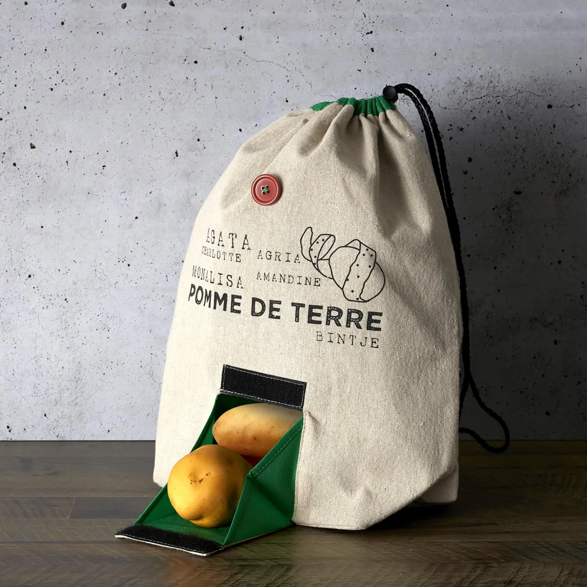 SAC DISTRIBUTEUR POMME DE TERRE 27X12X42CM