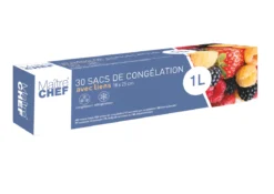 30 SACHETS CONGELATION 1L 18X25CM