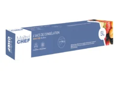 6 SACHETS CONGELATION ZIP 5L 28X40CM