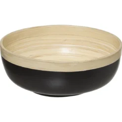 SALADIER BAMBOU CHARBON 20CM