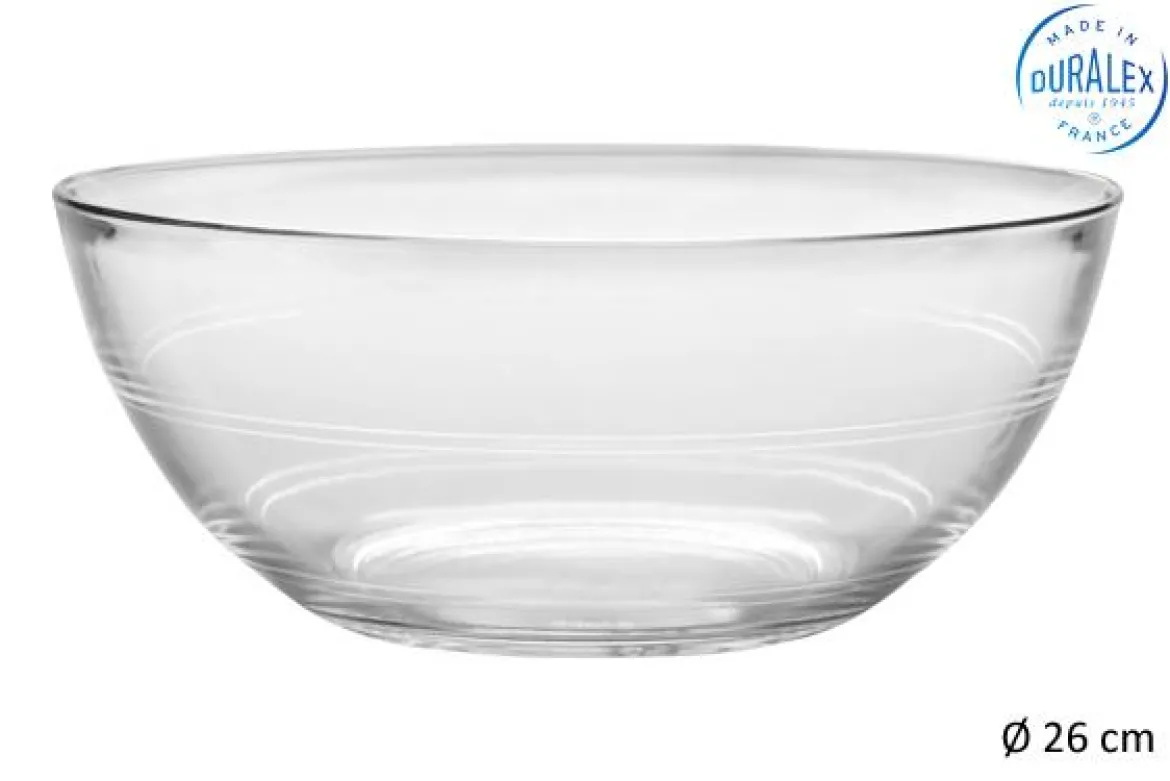 SALADIER LYS TRANSPARENT 26CM