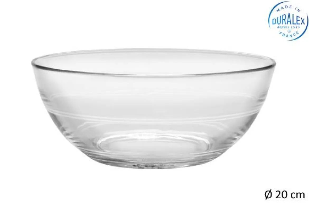 SALADIER LYS TRANSPARENT 20CM