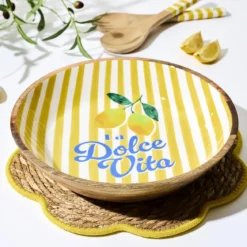 SALADIER MANGUIER DOLCE VITA JAUNE D33CM