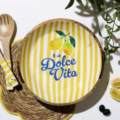 SALADIER MANGUIER DOLCE VITA JAUNE D33CM