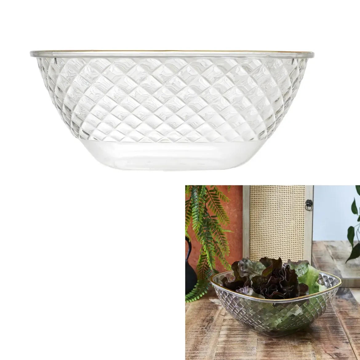 SALADIER PLASTIQUE MIRAGE