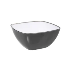 SALADIER SQUARE CHARBON 14CM
