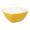 SALADIER SQUARE JAUNE 19CM