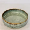 SALADIER VERT EMPILABLE PORCELAINE EMAIL REACTIF 20CM
