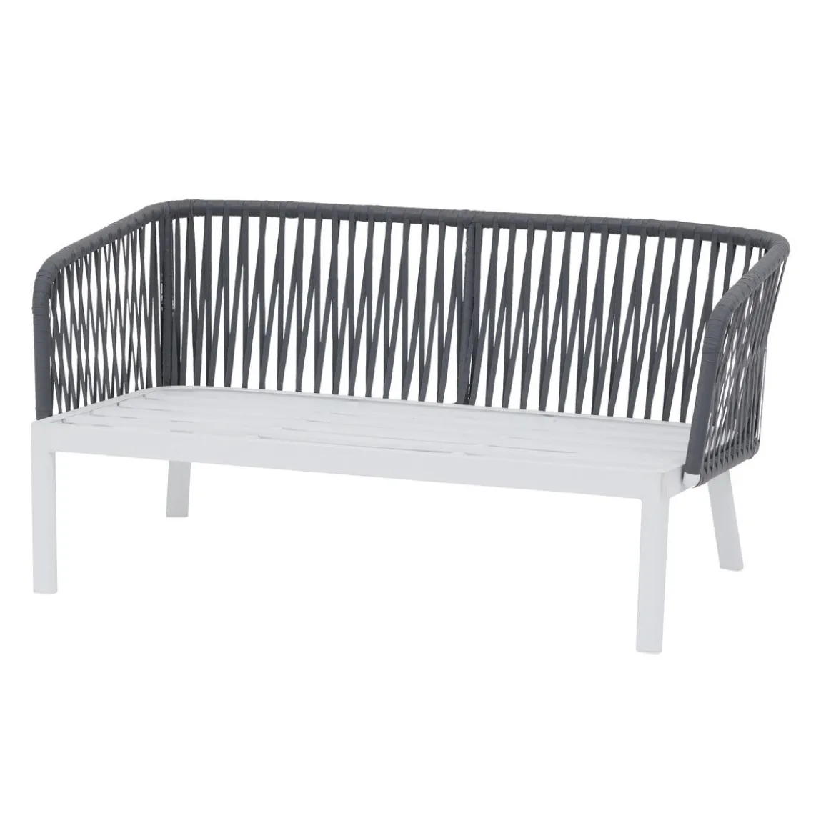 SALON BARCELONE MAILLE GRIS 4 PLACES