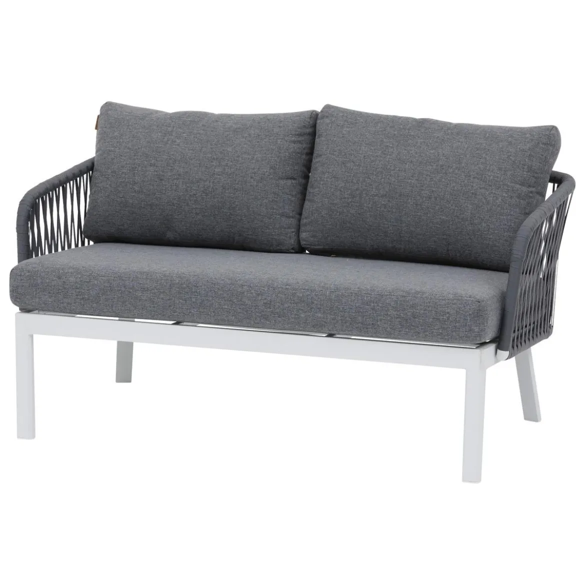 SALON BARCELONE MAILLE GRIS 4 PLACES