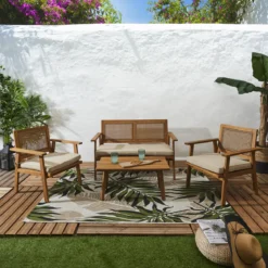 SALON DE JARDIN CONDAO 4 PCS M1