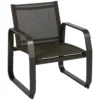 SALON GILI ANTHRACITE CHINE GRAPHITE 4 PLACES