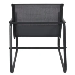 SALON JARDIN ESSENTIEL ANTHRACITE 4 PLACES