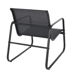 SALON JARDIN ESSENTIEL ANTHRACITE 4 PLACES