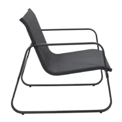 SALON JARDIN ESSENTIEL ANTHRACITE 4 PLACES